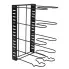 Metalowy organizer kuchenny na patelnie - Shelly 4X