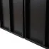 Czarny front komody Vestilo 4X