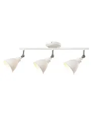 Biała metalowa lampa sufitowa z reflektorkami - A771-Animas w sklepie aosom.live