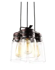 Regulowana lampa wisząca industrialna - A781-Gambi w sklepie aosom.live