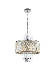 Lampa wisząca glamour chrom - K572-Morgi w sklepie aosom.live