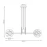 Wymiary lampy D152 Divienso