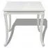 Fotografia Kwadratowy stół Reso 2A - biały połysk z kategorii Salon