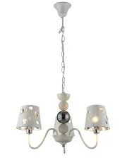 Biała nowoczesna lampa wisząca D220-Lagun w sklepie aosom.live