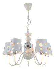 Biała nowoczesna lampa wisząca - D221-Lagun w sklepie aosom.live