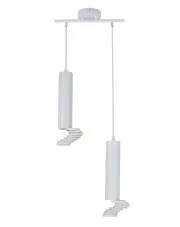 Biała podwójna lampa wisząca - D243-Senja w sklepie aosom.live