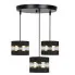 Czarna nowoczesna lampa wisząca - D256-Bodrux