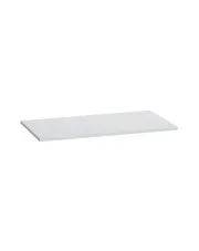 Blat łazienkowy pod umywalkę 80 cm jasnoszary mat - Havis 5X w sklepie aosom.live