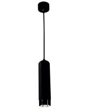 Czarna wisząca lampa tuba - D258-Olfa w sklepie aosom.live