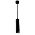 Czarna wisząca lampa tuba - D258-Olfa