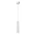 Biała wisząca lampa tuba D258-Zebrax