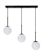 Potrójna czarna lampa wisząca - D269-Arda w sklepie aosom.live