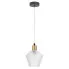 Szklana pojedyncza lampa wisząca D271-Wela