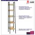 loftowy regal drewno metal fagosa sonoma