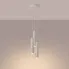 Zdjęcie lampa wisząca Bord 3P beżowa | aosom.live
