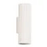 Kremowy nowoczesny metalowy kinkiet - D288-Melson