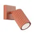 Metalowy nowoczesny kinkiet w kolorze ochra - D290-Melson