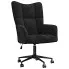 Fotel do biurka glamour czarny - Grado
