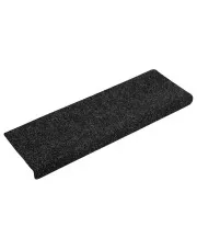 Czarne prostokątne nakładki na schody 30 sztuk - Ozen w sklepie aosom.live