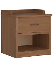 Mała szafka do przedpokoju drewno orzechowe - Deros w sklepie aosom.live
