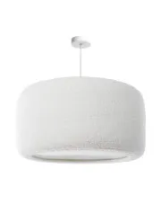 Nowoczesny żyrandol wiszący brudny biały 30 cm - M061-Nicolo w sklepie aosom.live