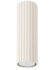 Stylowy beżowy splot sufitowy 20cm - D292-Melson w sklepie aosom.live