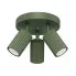 Oliwkowy plafon sufitowy karbowany - D301-Melson