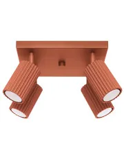 Elegancka loftowa lampa w kolorze ochra - D302-Melson w sklepie aosom.live