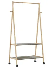 Wieszak wolnostojący na kółkach 96cm - Agno 3X w sklepie aosom.live