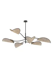Brązowa lampa wisząca w nowoczesnym stylu - M131-Urdom w sklepie aosom.live