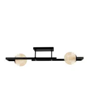 Czarno-beżowa lampa sufitowa - J007-Ernesto w sklepie aosom.live