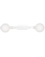 Lampa Sufitowa Ikli 13W+2xG9 3000/4000K Biały w sklepie aosom.live