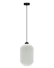 Biała lampa z wiszącym kloszem J023-Ottawa w sklepie aosom.live