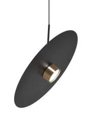 Czarna duża lampa wisząca J035-Revaro w sklepie aosom.live