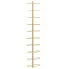 Metalowy złoty uchwyt na butelki - Orel
