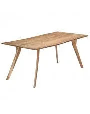 Stół drewniany Kotis 3X – brązowy w sklepie aosom.live
