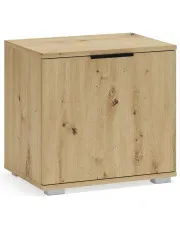 Nowoczesna szafka na buty w kolorze dąb artisan - Merable 5X w sklepie aosom.live