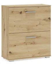 Minimalistyczna szafka na buty dąb artisan - Ciri w sklepie aosom.live