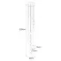 Wymiary lampy J064-Asejo