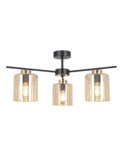 Beżowa sufitowa lampa z trzema kloszami - J072-Kallis w sklepie aosom.live