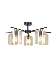 Beżowa sufitowa lampa z pięcioma kloszami - J073-Kallis w sklepie aosom.live