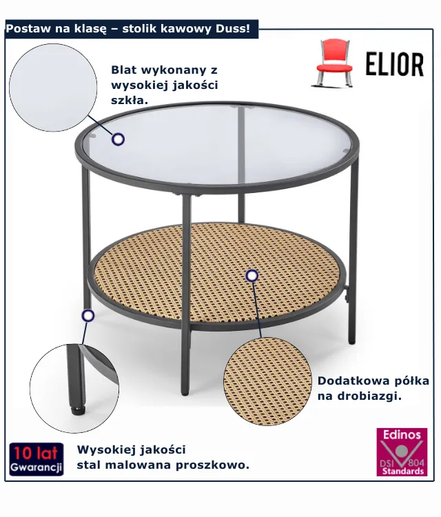 Stolik kawowy Daco
