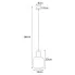 Wymiary lampy J079-Sinet