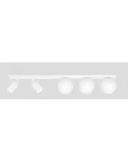 Biała nowoczesna lampa na listwie - J090-Akro w sklepie aosom.live
