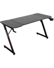 Czarne biurko gamingowe 160 cm - Galla w sklepie aosom.live
