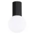 Czarny nowoczesny plafon - K598-Buble