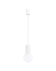 Biała lampa wisząca nad wyspę - K599-Buble w sklepie aosom.live
