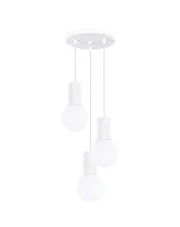 Potrójna biała lampa wisząca - K600-Buble w sklepie aosom.live