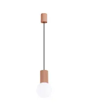 Nowoczesna beżowa lampa - K599-Buble w sklepie aosom.live