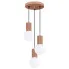 Beżowa lampa w stylu industrialnym - K600-Buble